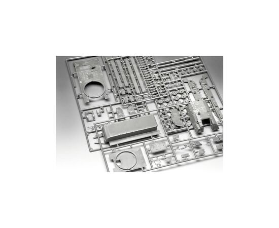 Сборная модель Revell САУ Panzerhaubitze 2000 (версия UA) уровень 4 масштаб 1:72 (RVL-63347), изображение 8 Сборная модель Revell САУ Panzerhaubitze 2000 (версия UA) уровень 4 масштаб 1:72 (RVL-63347), изображение 8