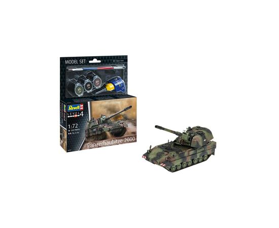 Сборная модель Revell САУ Panzerhaubitze 2000 (версия UA) уровень 4 масштаб 1:72 (RVL-63347)