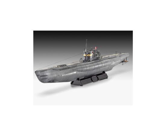Сборная модель Revell Подводная лодка Type VII C/41 уровень 4 масштаб 1:144 (RVL-05100), изображение 10 Сборная модель Revell Подводная лодка Type VII C/41 уровень 4 масштаб 1:144 (RVL-05100), изображение 10