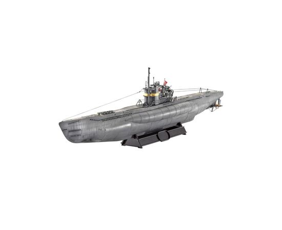 Сборная модель Revell Подводная лодка Type VII C/41 уровень 4 масштаб 1:144 (RVL-05100), изображение 2 Сборная модель Revell Подводная лодка Type VII C/41 уровень 4 масштаб 1:144 (RVL-05100), изображение 2