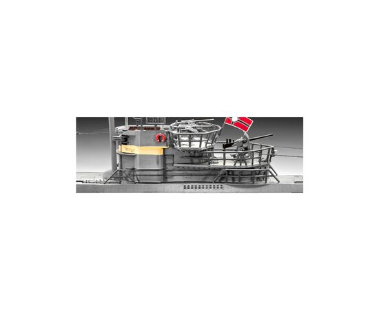 Сборная модель Revell Подводная лодка Type VII C/41 уровень 4 масштаб 1:144 (RVL-05100), изображение 8 Сборная модель Revell Подводная лодка Type VII C/41 уровень 4 масштаб 1:144 (RVL-05100), изображение 8