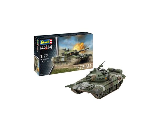 Збірна модель Revell Танк Т-72 М1 рівень 4 масштаб 1:72 (RVL-03357)