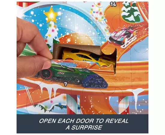 Игровой набор Hot Wheels Адвент-календарь Hot Wheels (HTG00), изображение 5 Игровой набор Hot Wheels Адвент-календарь Hot Wheels (HTG00), изображение 5