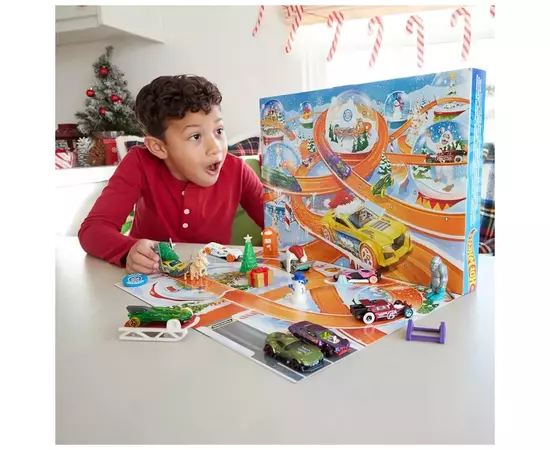 Игровой набор Hot Wheels Адвент-календарь Hot Wheels (HTG00), изображение 6 Игровой набор Hot Wheels Адвент-календарь Hot Wheels (HTG00), изображение 6