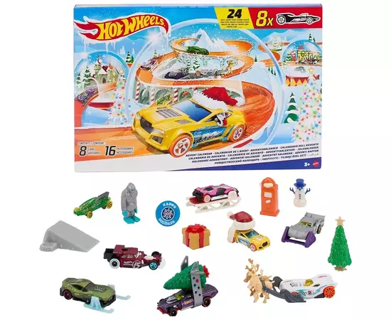 Игровой набор Hot Wheels Адвент-календарь Hot Wheels (HTG00)