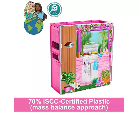 Игровой набор Barbie Домик для отдыха (2-этажный) (HRJ76), изображение 3 Игровой набор Barbie Домик для отдыха (2-этажный) (HRJ76), изображение 3