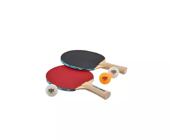 Комплект для настольного тенниса Gewo Double-Fun 2 Bats 3 Balls (96960000) (931053), изображение 5 Комплект для настольного тенниса Gewo Double-Fun 2 Bats 3 Balls (96960000) (931053), изображение 5