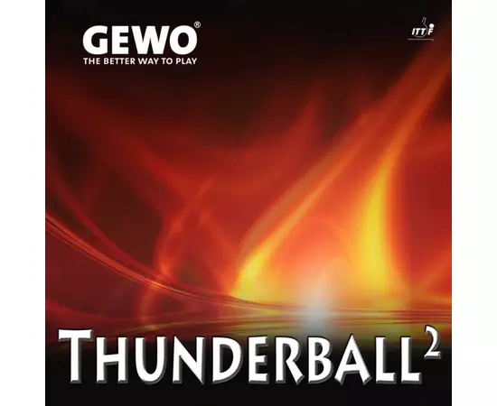 Ракетка для настольного тенниса Gewo Player Thunderball FL (485900001) (931046), изображение 3 Ракетка для настольного тенниса Gewo Player Thunderball FL (485900001) (931046), изображение 3