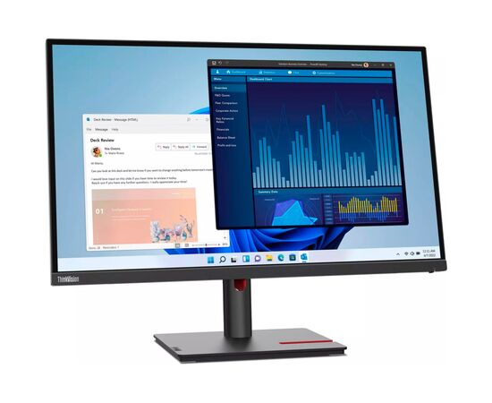 Монітор Lenovo T27p-30 (63A9GAT1EU), зображення 2 Монітор Lenovo T27p-30 (63A9GAT1EU), зображення 2