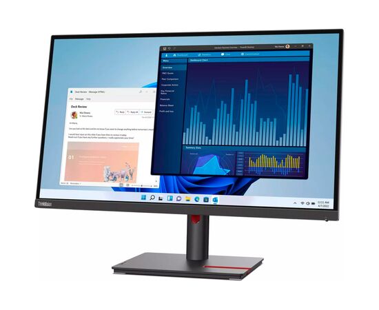 Монітор Lenovo T27p-30 (63A9GAT1EU), зображення 3 Монітор Lenovo T27p-30 (63A9GAT1EU), зображення 3