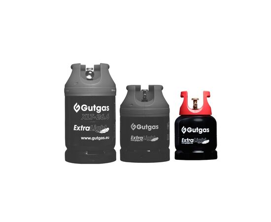 Бытовой газовый баллон Gutgas ExtraLight XLT-9.6 (GAXL0922), изображение 7 Бытовой газовый баллон Gutgas ExtraLight XLT-9.6 (GAXL0922), изображение 7