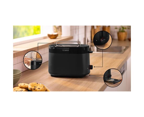 Тостер Bosch TAT2M123, изображение 2 Тостер Bosch TAT2M123, изображение 2