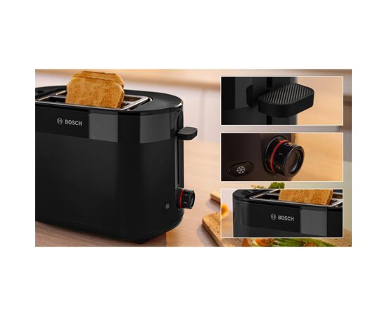 Тостер Bosch TAT2M123, изображение 3 Тостер Bosch TAT2M123, изображение 3
