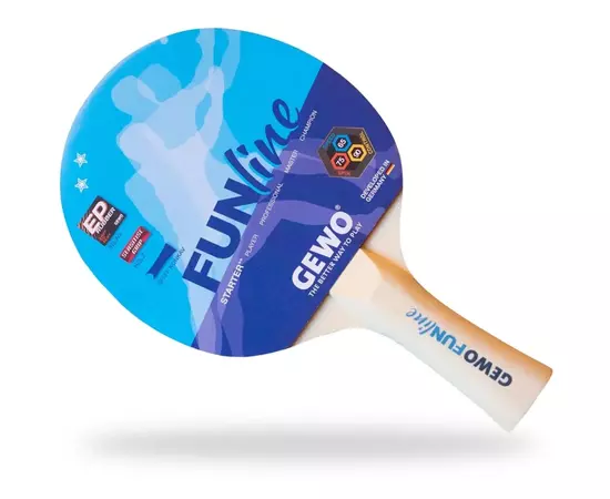 Ракетка для настольного тенниса Gewo Fun FL (96950000) (931050), изображение 2 Ракетка для настольного тенниса Gewo Fun FL (96950000) (931050), изображение 2