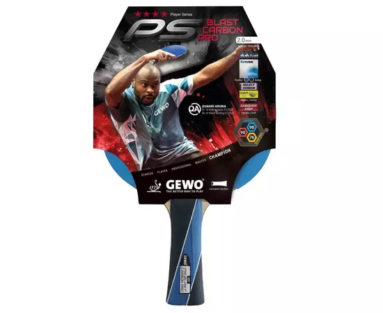 Ракетка для настольного тенниса Gewo PS Blast Carbon Pro FL (1073900001) (931012)