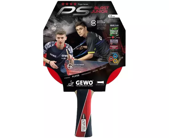 Ракетка для настольного тенниса Gewo PS Blast Junior FL (1074300001) (931038)