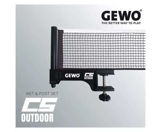 Сітка для настільного теніса Gewo CS Outdoor (101679100) (931056), зображення 2 Сітка для настільного теніса Gewo CS Outdoor (101679100) (931056), зображення 2
