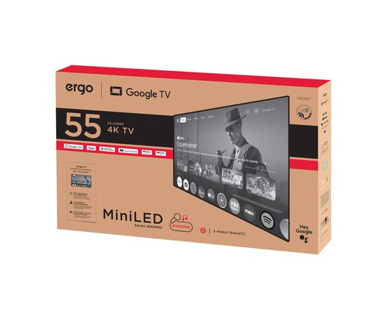 Телевизор Ergo 55MQ90PRO, изображение 7 Телевизор Ergo 55MQ90PRO, изображение 7