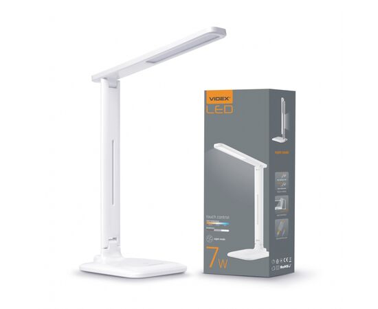 Настольная лампа Videx LED 7W 3000-5500K 220V (VL-TF02W), изображение 7 Настольная лампа Videx LED 7W 3000-5500K 220V (VL-TF02W), изображение 7