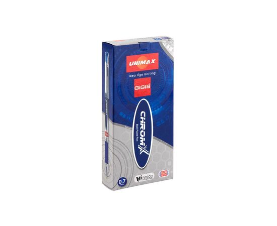 Ручка шариковая Unimax ChromX, синяя (UX-119-02), изображение 3 Ручка шариковая Unimax ChromX, синяя (UX-119-02), изображение 3