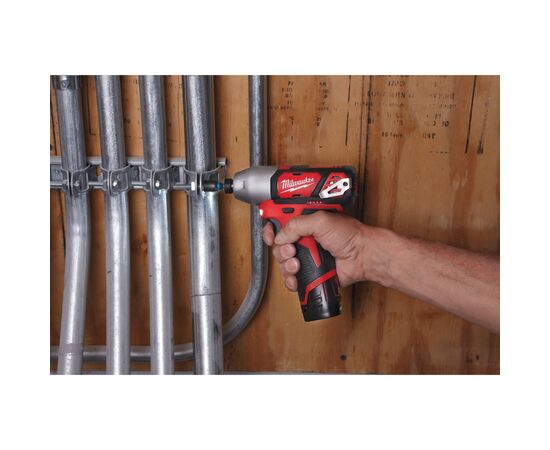 Шуруповерт Milwaukee 1/4" HEX, M12 BID-0, 112Нм (без АКБ и ЗУ) (4933441955), изображение 11 Шуруповерт Milwaukee 1/4" HEX, M12 BID-0, 112Нм (без АКБ и ЗУ) (4933441955), изображение 11