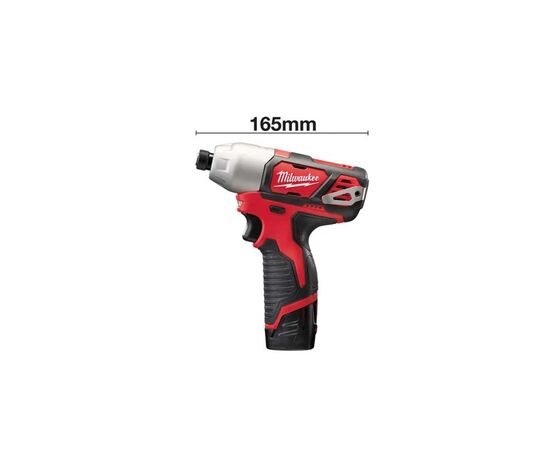 Шуруповерт Milwaukee 1/4" HEX, M12 BID-0, 112Нм (без АКБ и ЗУ) (4933441955), изображение 4 Шуруповерт Milwaukee 1/4" HEX, M12 BID-0, 112Нм (без АКБ и ЗУ) (4933441955), изображение 4