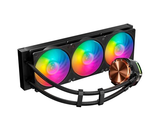 Система жидкостного охлаждения CoolerMaster MasterLiquid 360 ION Black (MLY-D36M-A24PZ-R1), изображение 5 Система жидкостного охлаждения CoolerMaster MasterLiquid 360 ION Black (MLY-D36M-A24PZ-R1), изображение 5