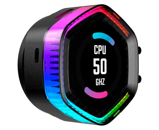 Система жидкостного охлаждения CoolerMaster MasterLiquid 360 ION Black (MLY-D36M-A24PZ-R1), изображение 8 Система жидкостного охлаждения CoolerMaster MasterLiquid 360 ION Black (MLY-D36M-A24PZ-R1), изображение 8