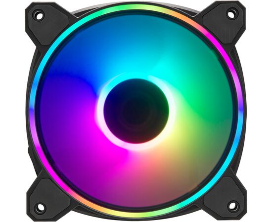 Кулер для корпуса CoolerMaster MF120 Halo 3in1 RGB (MFL-B2DN-213P2-R2), изображение 3 Кулер для корпуса CoolerMaster MF120 Halo 3in1 RGB (MFL-B2DN-213P2-R2), изображение 3