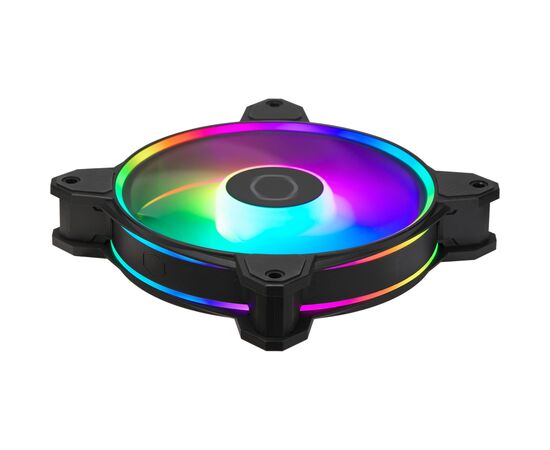 Кулер для корпуса CoolerMaster MF120 Halo 3in1 RGB (MFL-B2DN-213P2-R2), изображение 5 Кулер для корпуса CoolerMaster MF120 Halo 3in1 RGB (MFL-B2DN-213P2-R2), изображение 5