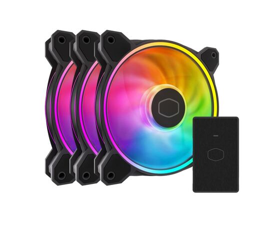 Кулер до корпусу CoolerMaster MF120 Halo 3in1 RGB (MFL-B2DN-213P2-R2)