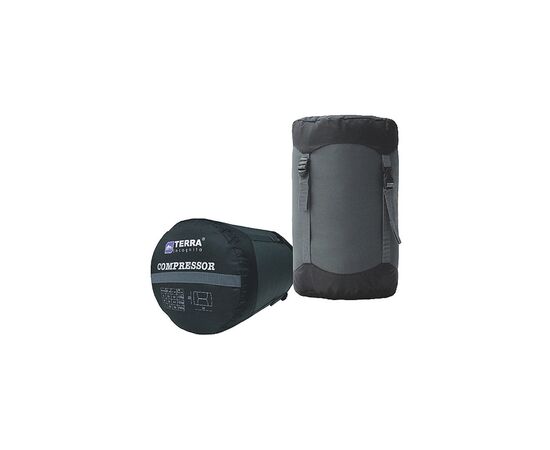 Гермомішок Terra Incognita Compressor S (серый/чёрный) (4823081504405)