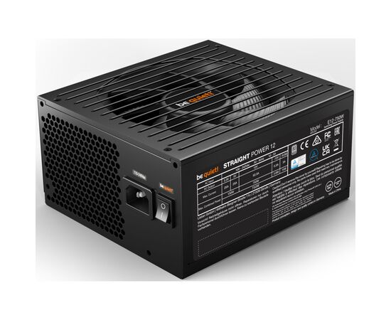 Блок питания Be quiet! 750W STRAIGHT POWER 12 (BN336), изображение 2 Блок питания Be quiet! 750W STRAIGHT POWER 12 (BN336), изображение 2