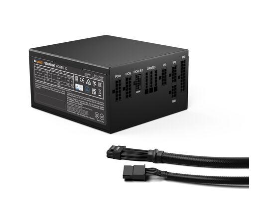 Блок питания Be quiet! 750W STRAIGHT POWER 12 (BN336), изображение 5 Блок питания Be quiet! 750W STRAIGHT POWER 12 (BN336), изображение 5