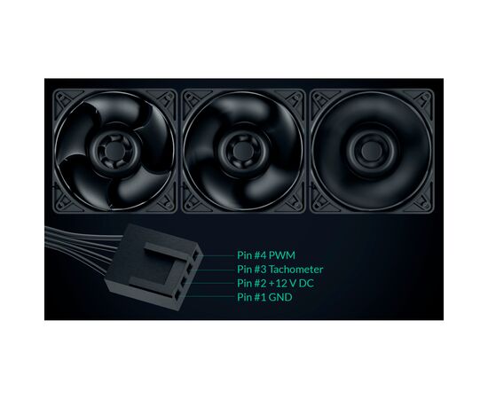 Кулер для корпуса Arctic S12038-8K (ACFAN00294A), изображение 6 Кулер для корпуса Arctic S12038-8K (ACFAN00294A), изображение 6