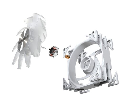 Кулер до корпусу MONTECH METAL PRO 12 ARGB PWM WHT, зображення 3 Кулер до корпусу MONTECH METAL PRO 12 ARGB PWM WHT, зображення 3