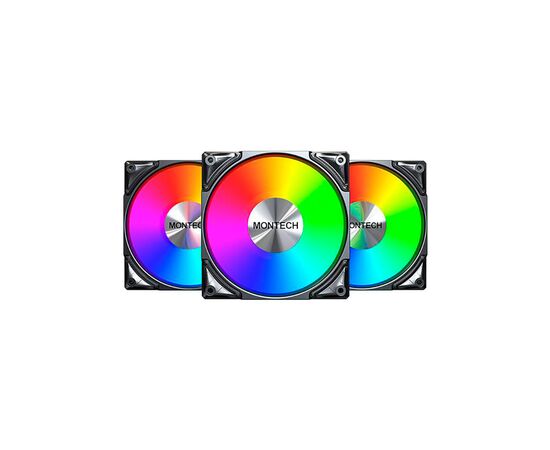 Кулер до корпусу MONTECH METAL PRO 12 (B31), зображення 2 Кулер до корпусу MONTECH METAL PRO 12 (B31), зображення 2