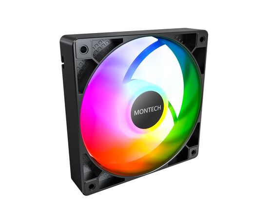 Кулер до корпусу MONTECH GF120 PWM BLACK