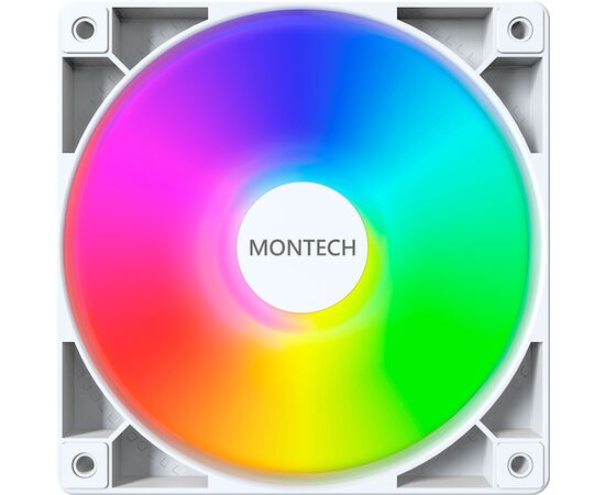 Кулер до корпусу MONTECH GF120 PWM WHITE, зображення 2 Кулер до корпусу MONTECH GF120 PWM WHITE, зображення 2