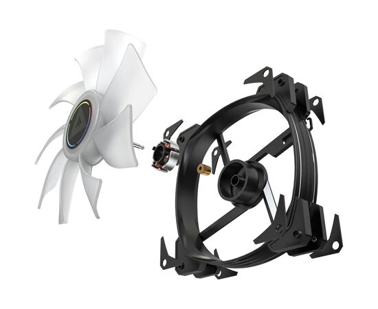 Кулер до корпусу MONTECH HP140 PWM BLACK, зображення 3 Кулер до корпусу MONTECH HP140 PWM BLACK, зображення 3