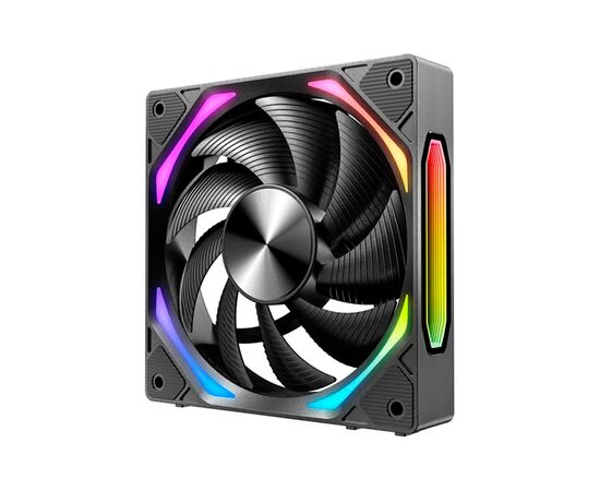 Кулер для корпуса Azza ARGB 3-IN-1 (LFO-4912DB3), изображение 2 Кулер для корпуса Azza ARGB 3-IN-1 (LFO-4912DB3), изображение 2