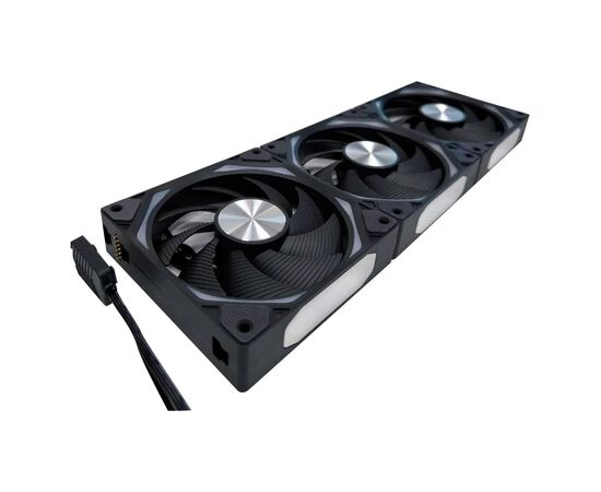 Кулер для корпуса Azza ARGB 3-IN-1 (LFO-4912DB3), изображение 8 Кулер для корпуса Azza ARGB 3-IN-1 (LFO-4912DB3), изображение 8