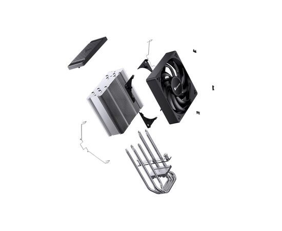 Кулер для процессора JONSBO CR-1000 EVO Black, изображение 11 Кулер для процессора JONSBO CR-1000 EVO Black, изображение 11
