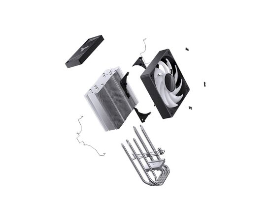Кулер для процессора JONSBO CR-1000 V2 ARGB Black, изображение 12 Кулер для процессора JONSBO CR-1000 V2 ARGB Black, изображение 12