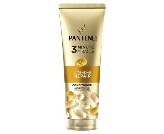 Кондиционер для волос Pantene 3 Minute Miracle Интенсивное восстановление 220 мл (8700216500616), изображение 2 Кондиционер для волос Pantene 3 Minute Miracle Интенсивное восстановление 220 мл (8700216500616), изображение 2