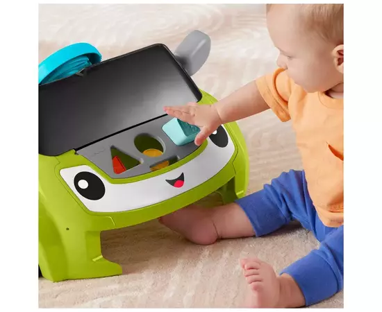 Развивающая игрушка Fisher-Price Интерактивный руль Маленький водитель с технологией Smart Stages (HTW88), изображение 6
