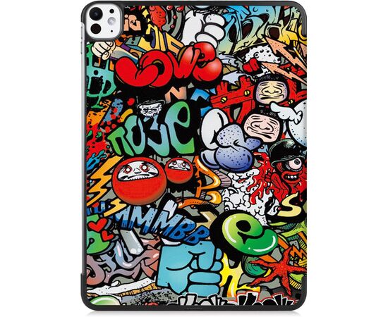 Чехол для планшета BeCover Smart Case Apple iPad Pro 11" M4 2024 Graffiti (711637), изображение 3 Чехол для планшета BeCover Smart Case Apple iPad Pro 11" M4 2024 Graffiti (711637), изображение 3