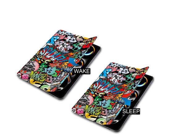 Чехол для планшета BeCover Smart Case Apple iPad Pro 11" M4 2024 Graffiti (711637), изображение 5 Чехол для планшета BeCover Smart Case Apple iPad Pro 11" M4 2024 Graffiti (711637), изображение 5