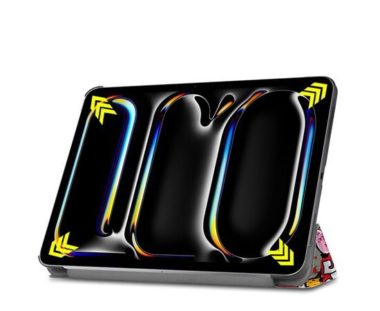 Чехол для планшета BeCover Smart Case Apple iPad Pro 11" M4 2024 Graffiti (711637), изображение 7 Чехол для планшета BeCover Smart Case Apple iPad Pro 11" M4 2024 Graffiti (711637), изображение 7