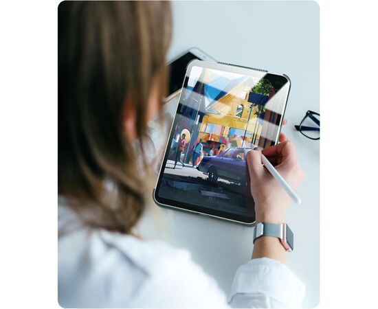 Чехол для планшета BeCover Tri Fold Hard Apple iPad Mini 7 2024 Dark Green (712451), изображение 6 Чехол для планшета BeCover Tri Fold Hard Apple iPad Mini 7 2024 Dark Green (712451), изображение 6